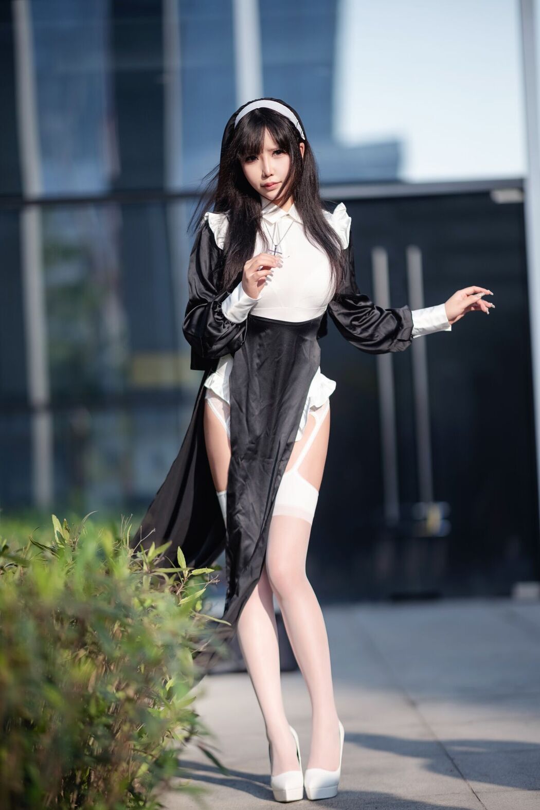 Coser@抱走莫子aa Baozoumoziaa – Birthday Special Nun 生日特辑 修女