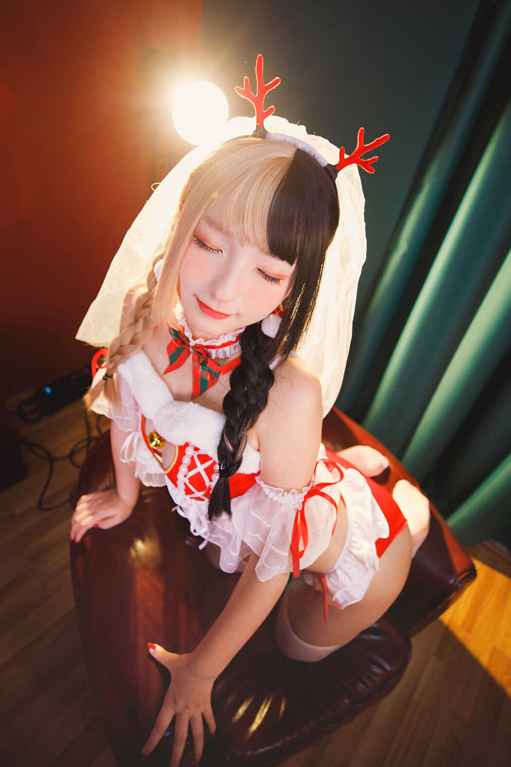 Coser@神楽坂真冬 Vol.074 绝对企画-圣诞小鹿 鹿の恩返し Part2