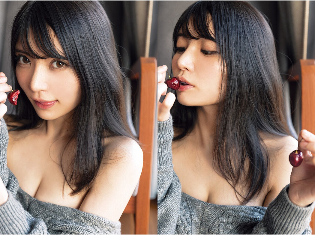 Sayaka Nitori 似鳥沙也加, 1st写真集 「Ribbon」 Set.02