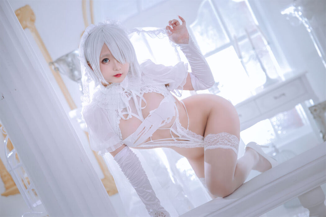 Coser@日奈娇 – 白色花嫁