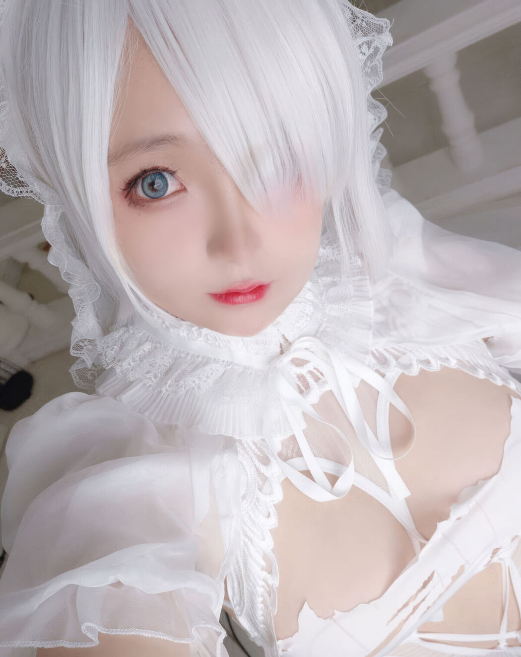 Coser@日奈娇 – 白色花嫁