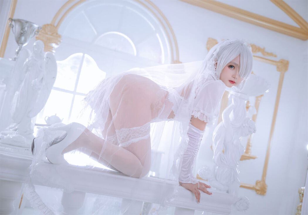 Coser@日奈娇 – 白色花嫁