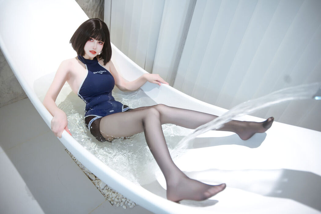 Coser@鹿八岁 – 竞泳水着