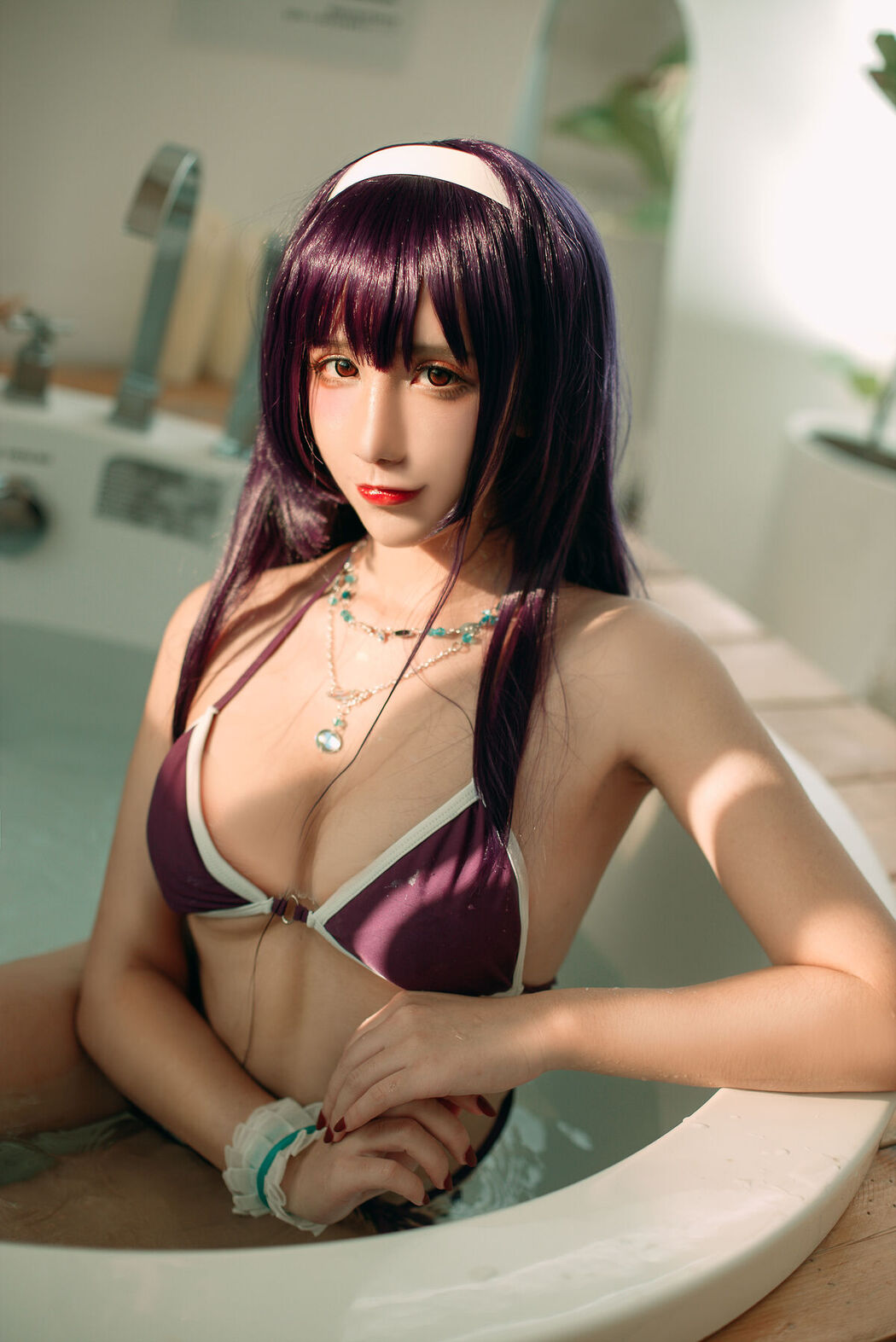 Coser@九曲Jean – 霞之丘诗羽泳装