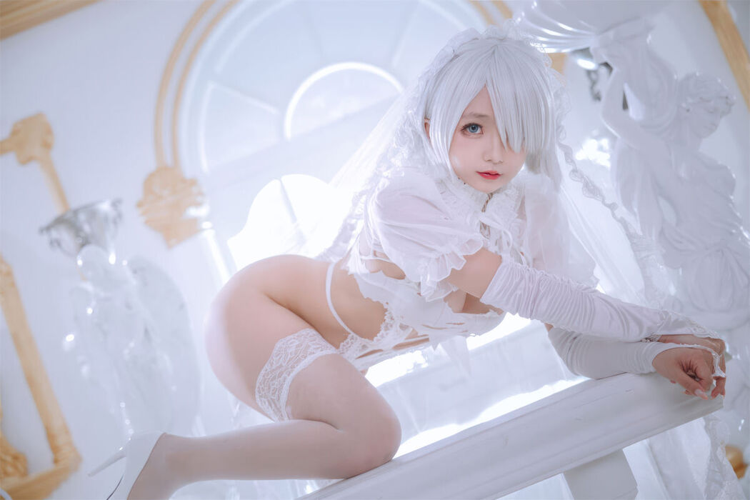 Coser@日奈娇 – 白色花嫁