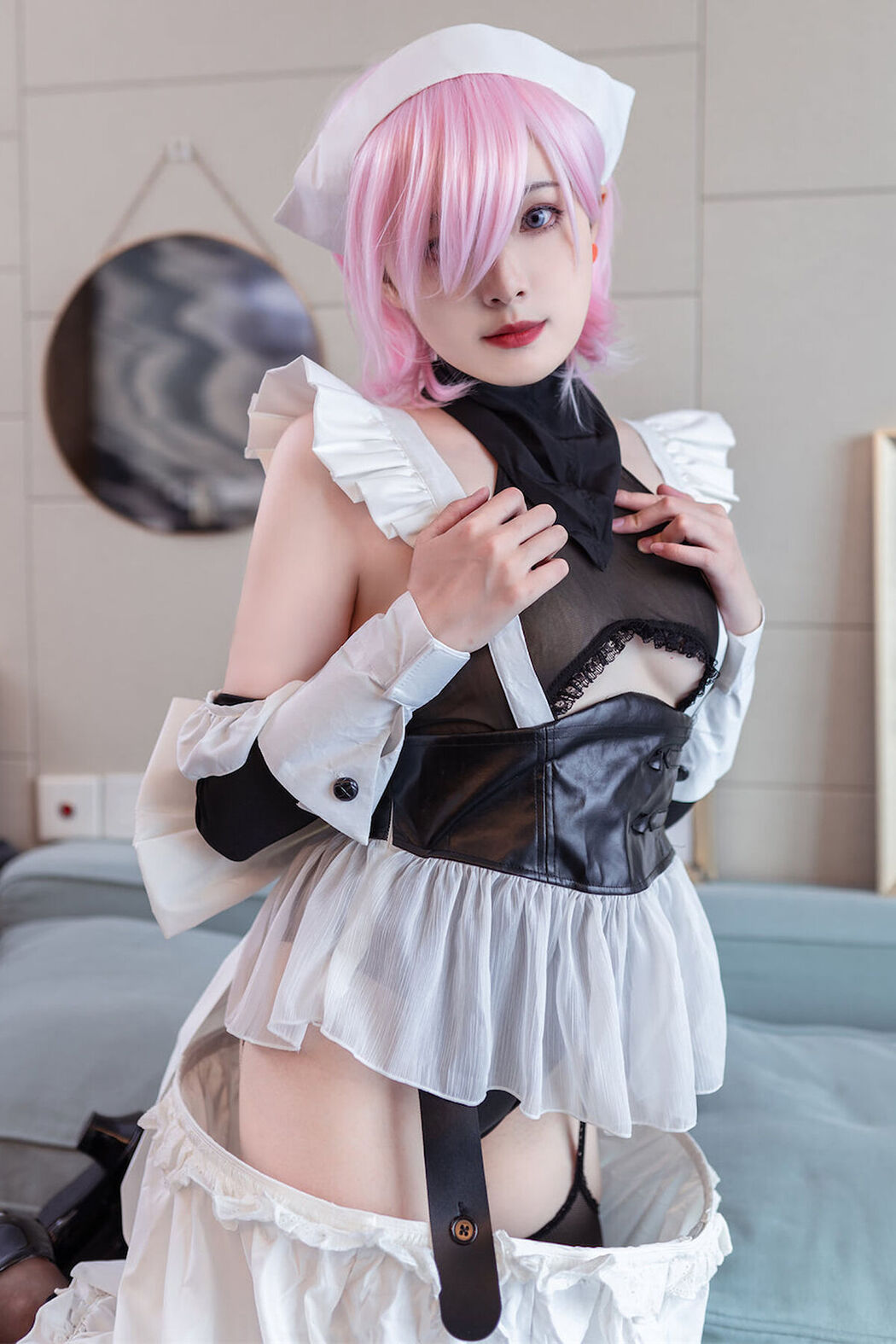 Coser@Natsuko夏夏子 – 宫本武藏女仆 Cover Photo