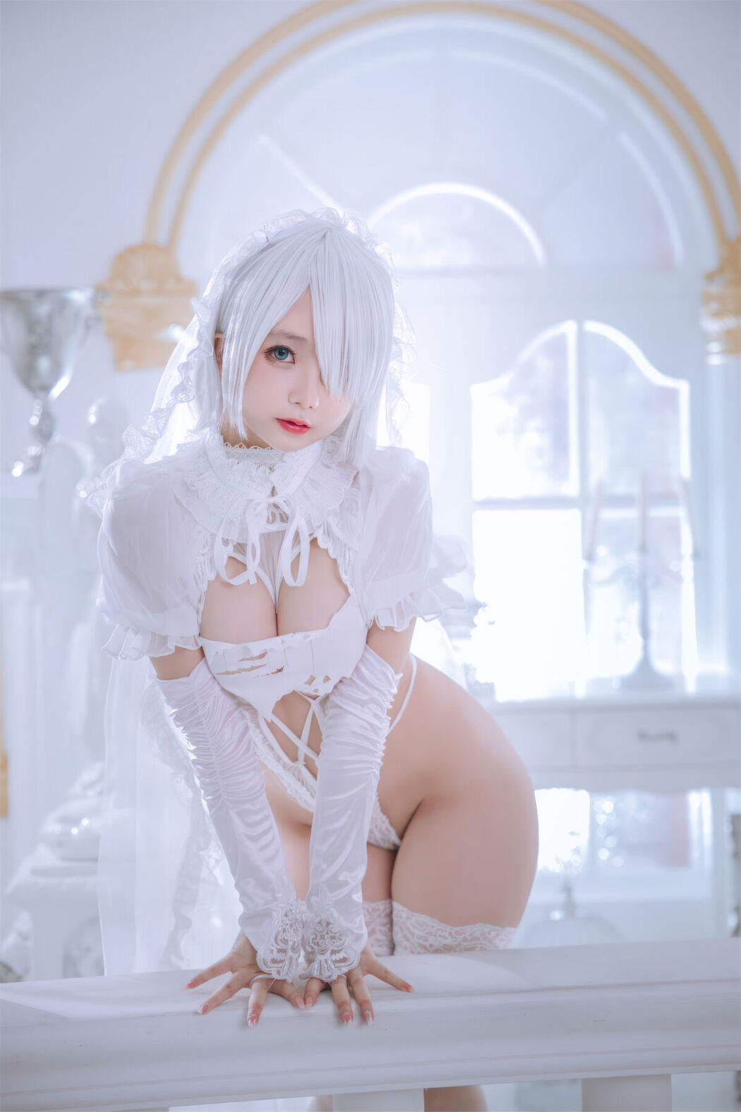 Coser@日奈娇 – 白色花嫁