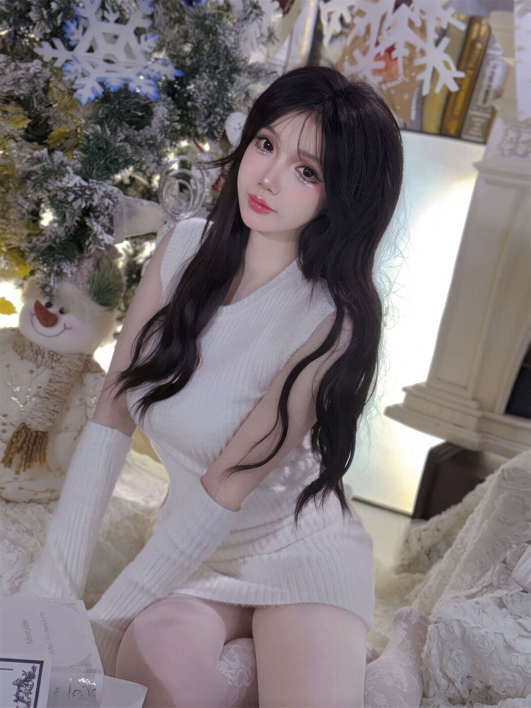 Coser@雪晴Astra 雪晴嘟嘟 – 圣诞节 白雪 Part1