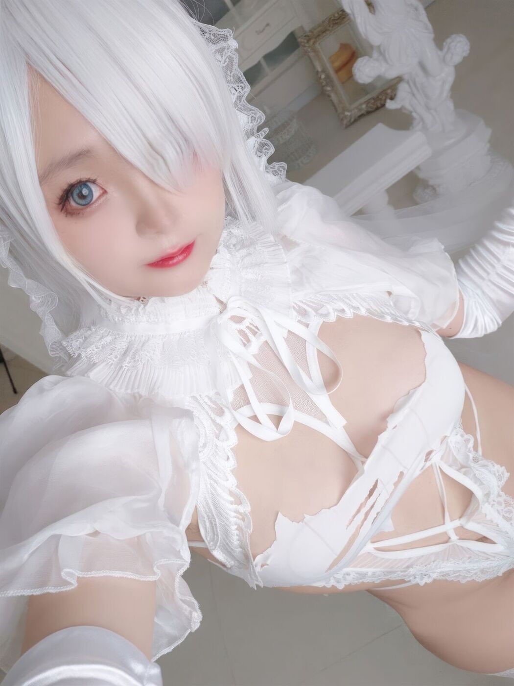 Coser@日奈娇 – 白色花嫁