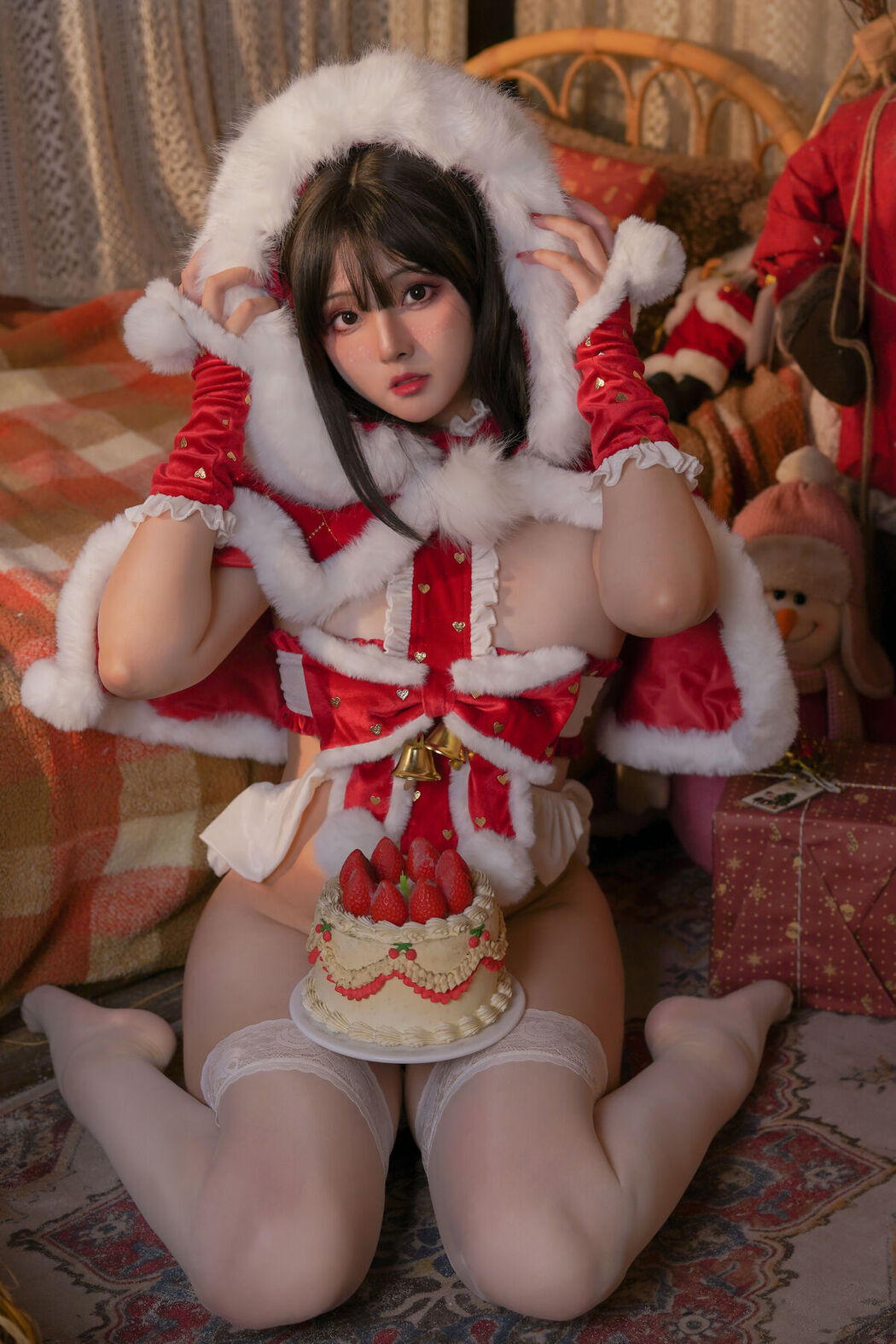 Coser@Natsuko夏夏子 – 圣诞雪精灵