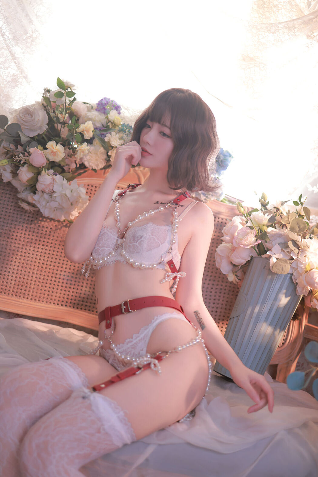 Coser@桃良阿宅 – 白珍珠