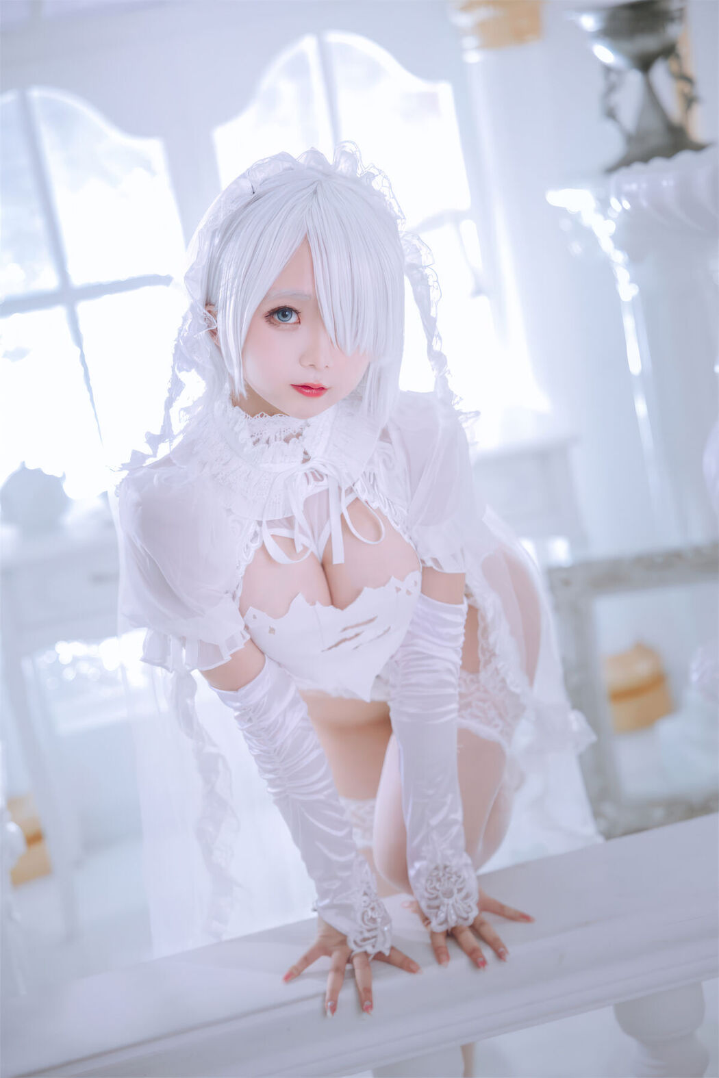 Coser@日奈娇 – 白色花嫁