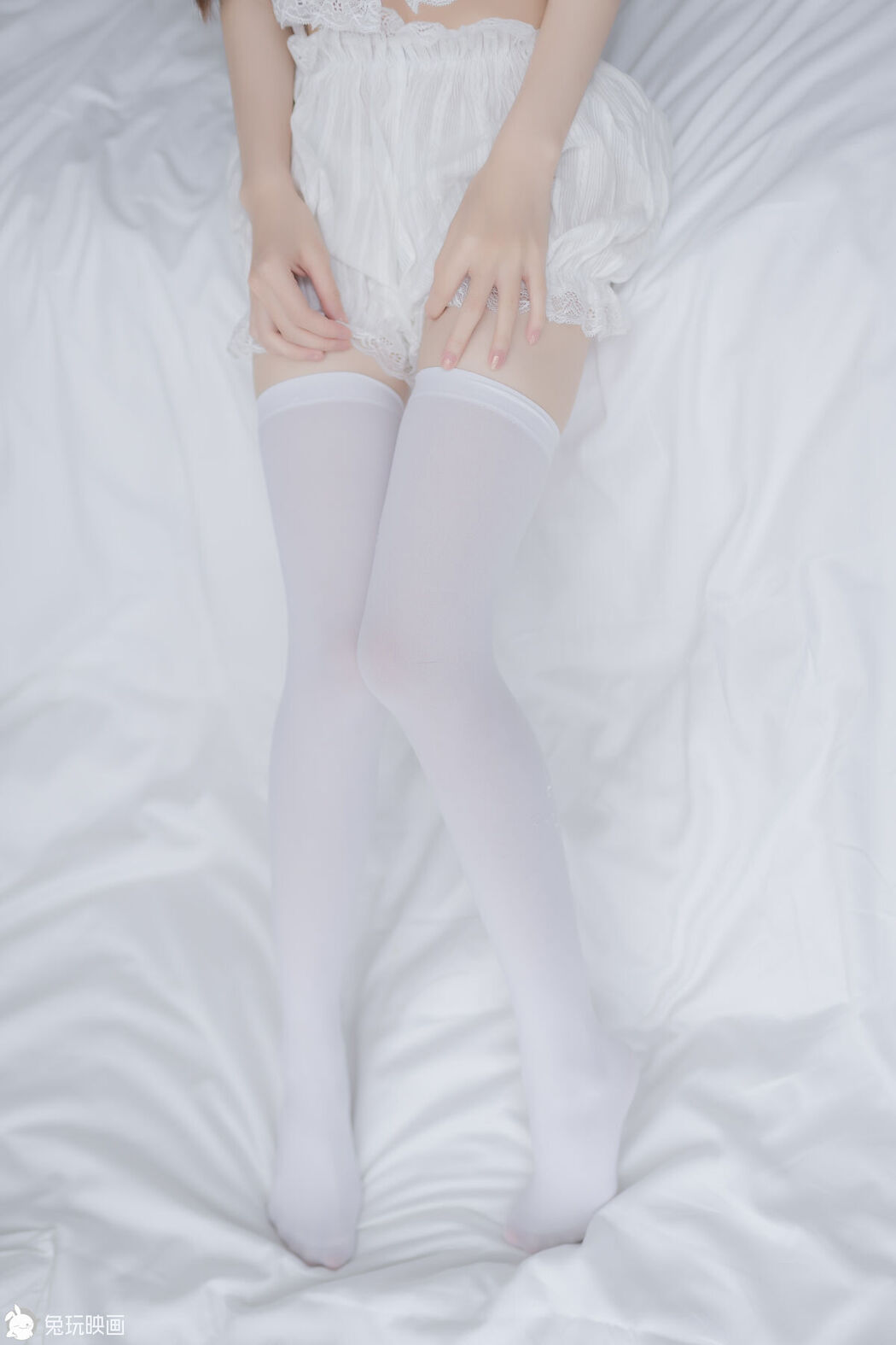 Coser@兔玩映画 Vol.058 白色双马尾