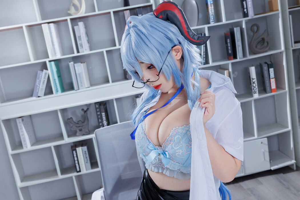 Coser@胡桃猫Kurumineko – 甘雨OL Part2