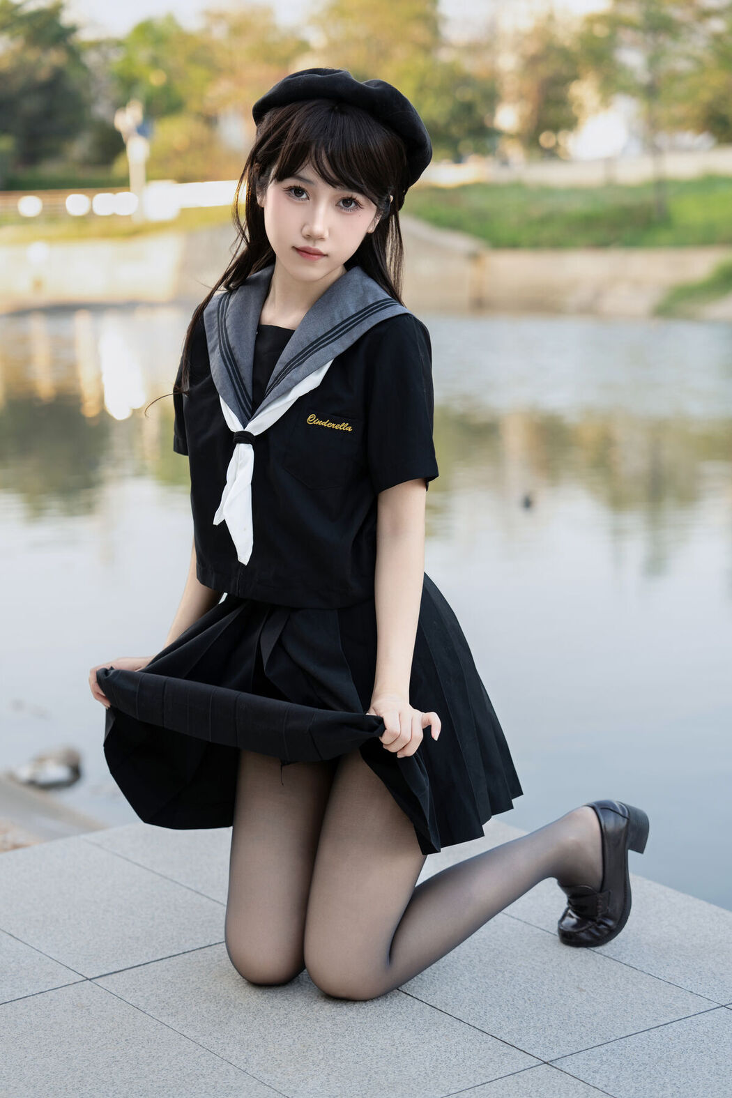 Coser@不呆猫 – 放课后野外JK Part1