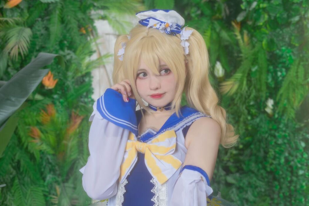 Coser@Saya Scarlet – Barbara Swimsuit Genshin Impact