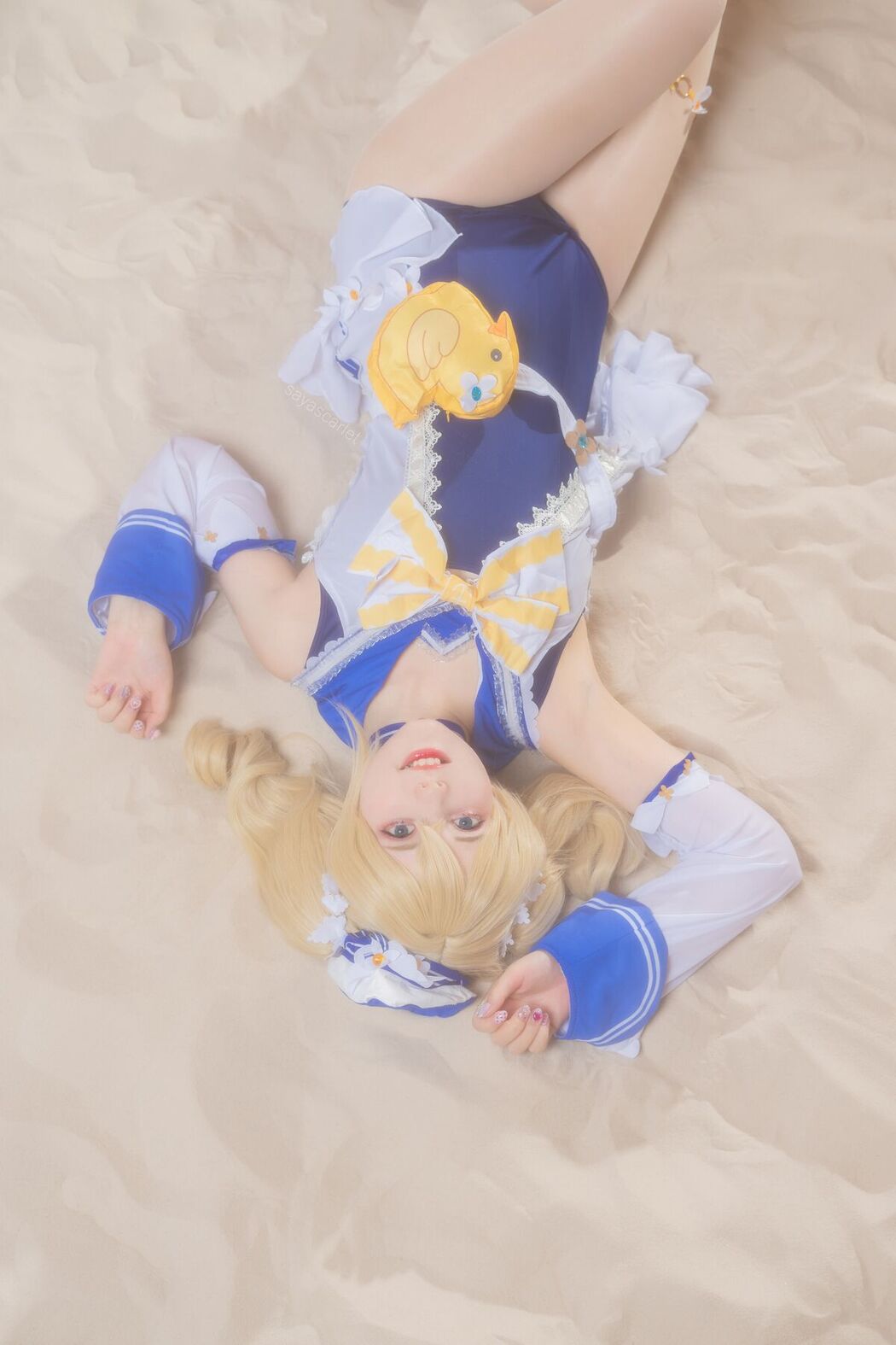 Coser@Saya Scarlet – Barbara Swimsuit Genshin Impact