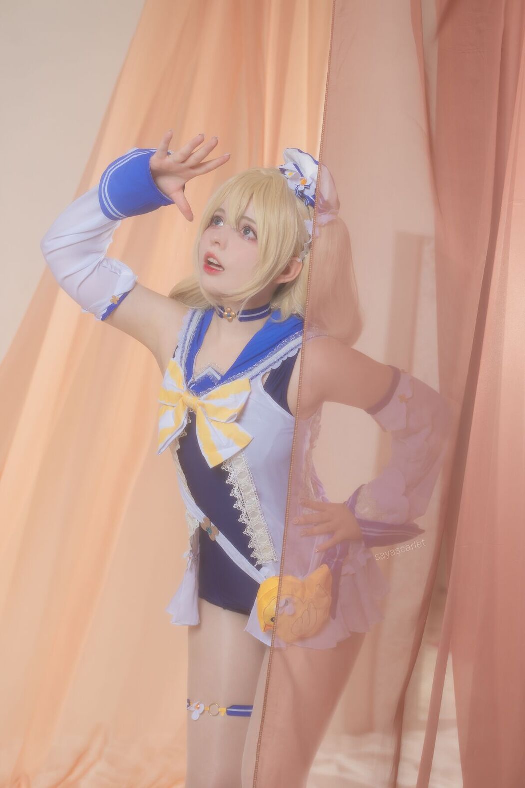 Coser@Saya Scarlet – Barbara Swimsuit Genshin Impact