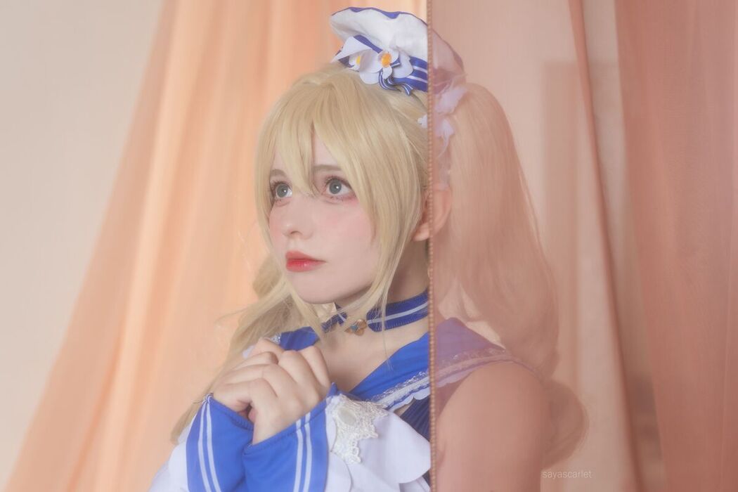 Coser@Saya Scarlet – Barbara Swimsuit Genshin Impact