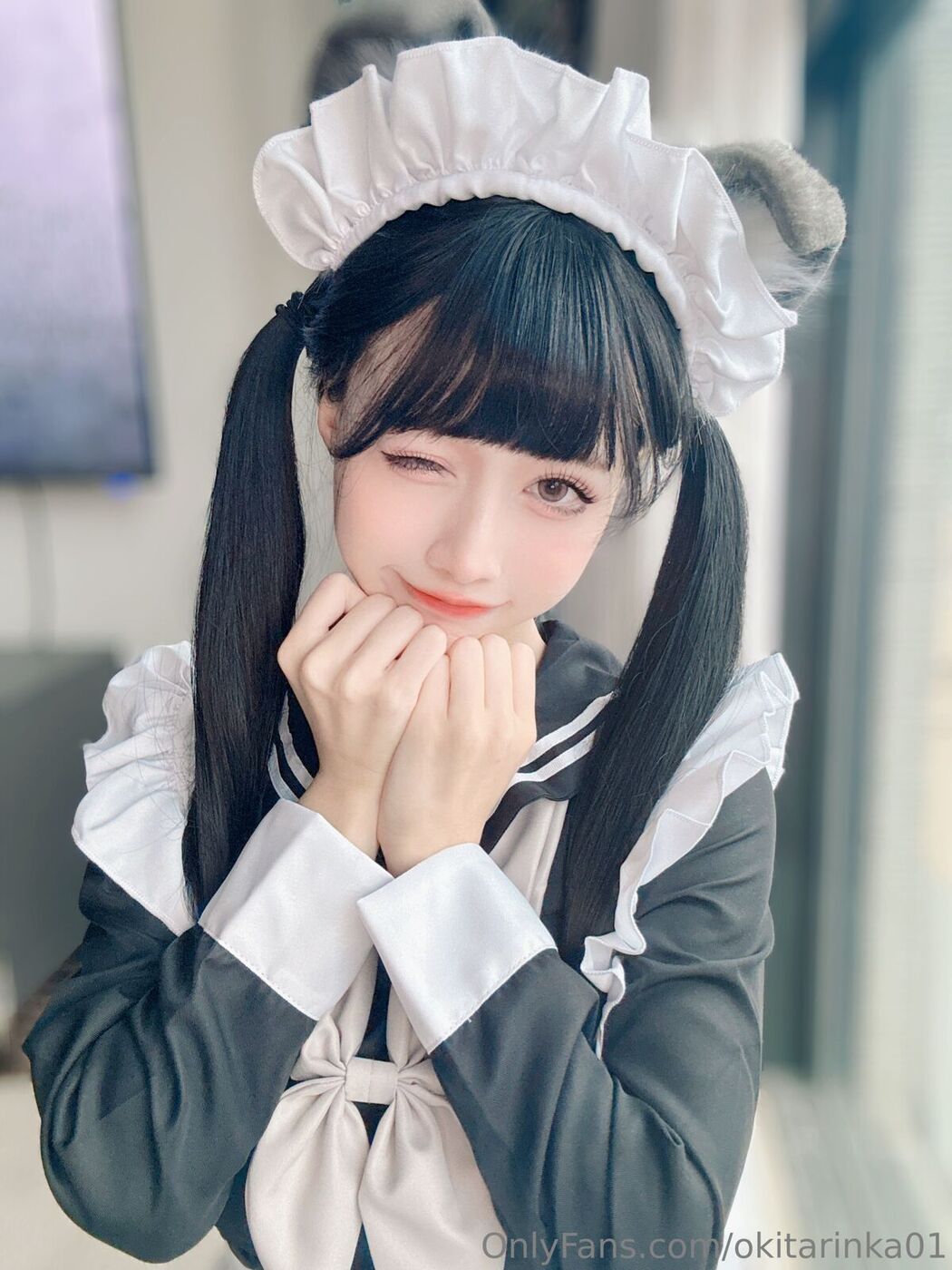 Coser@沖田凜花 – Rinka Sailor Suit Maid