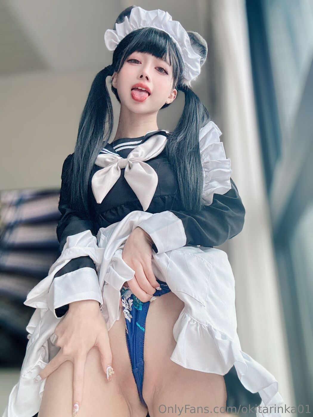 Coser@沖田凜花 – Rinka Sailor Suit Maid