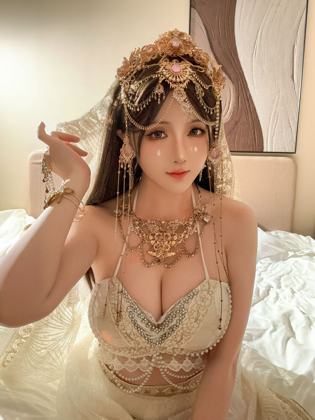 Coser@星之迟迟Hoshilily – 2024年04月计划D 原创 治愈之旅 盛装篇