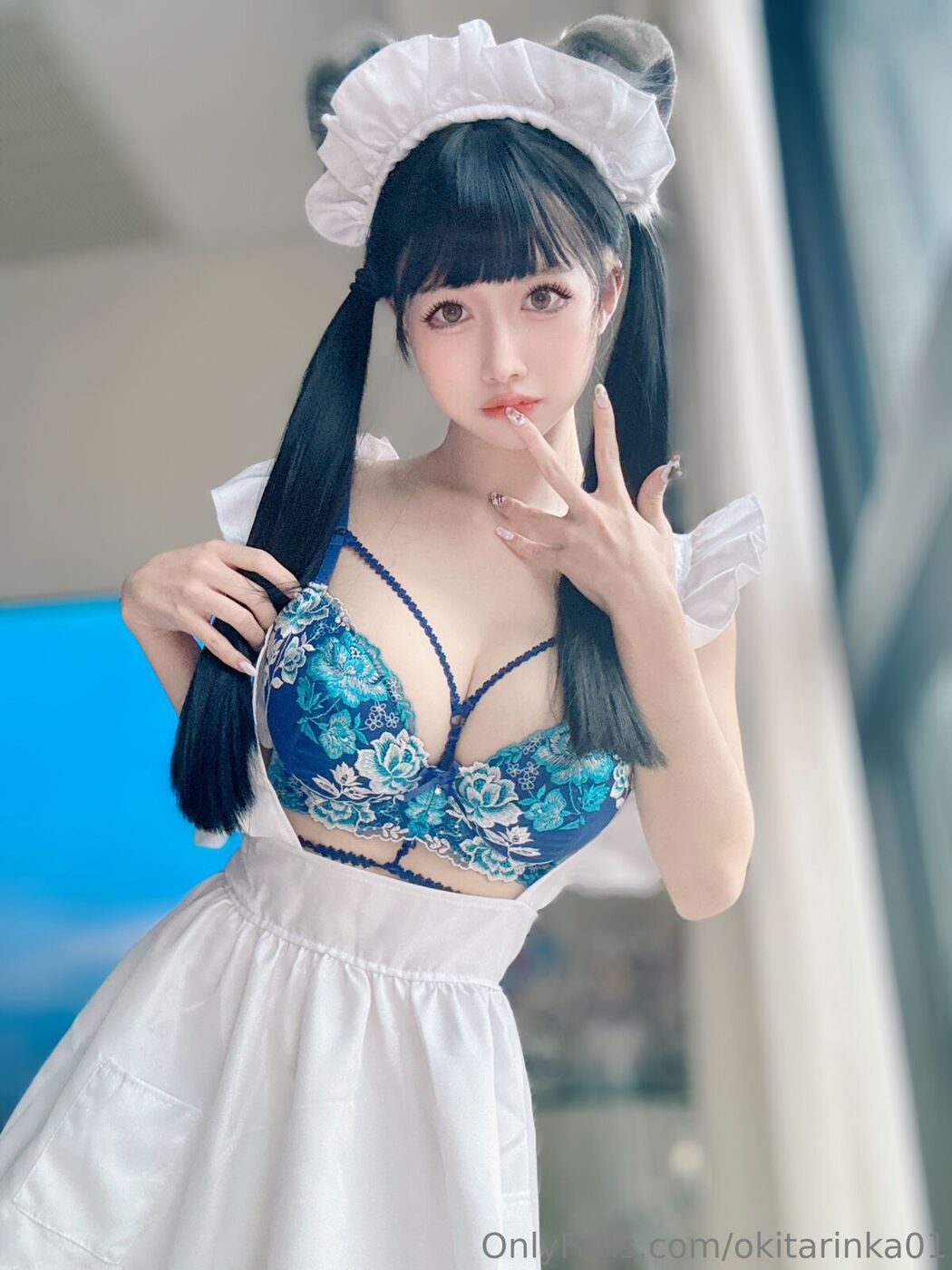 Coser@沖田凜花 – Rinka Sailor Suit Maid