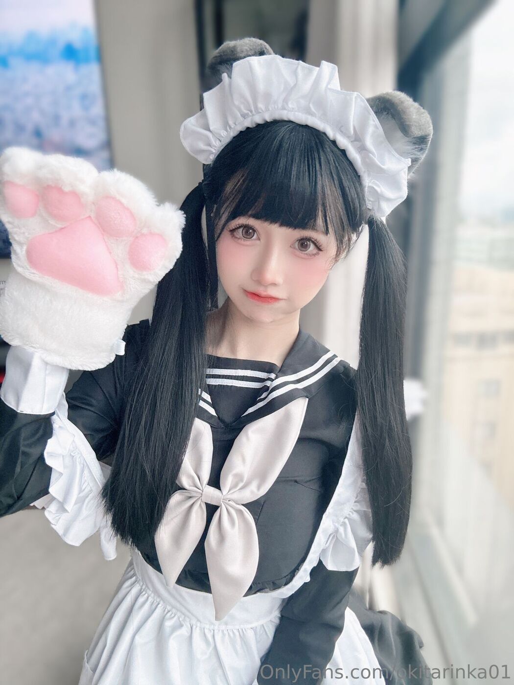 Coser@沖田凜花 – Rinka Sailor Suit Maid