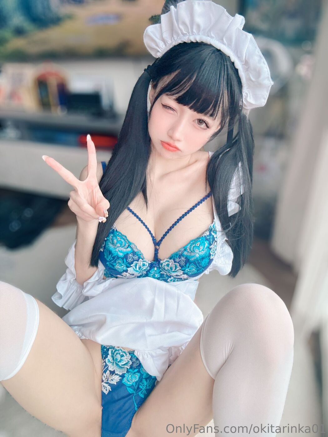 Coser@沖田凜花 – Rinka Sailor Suit Maid