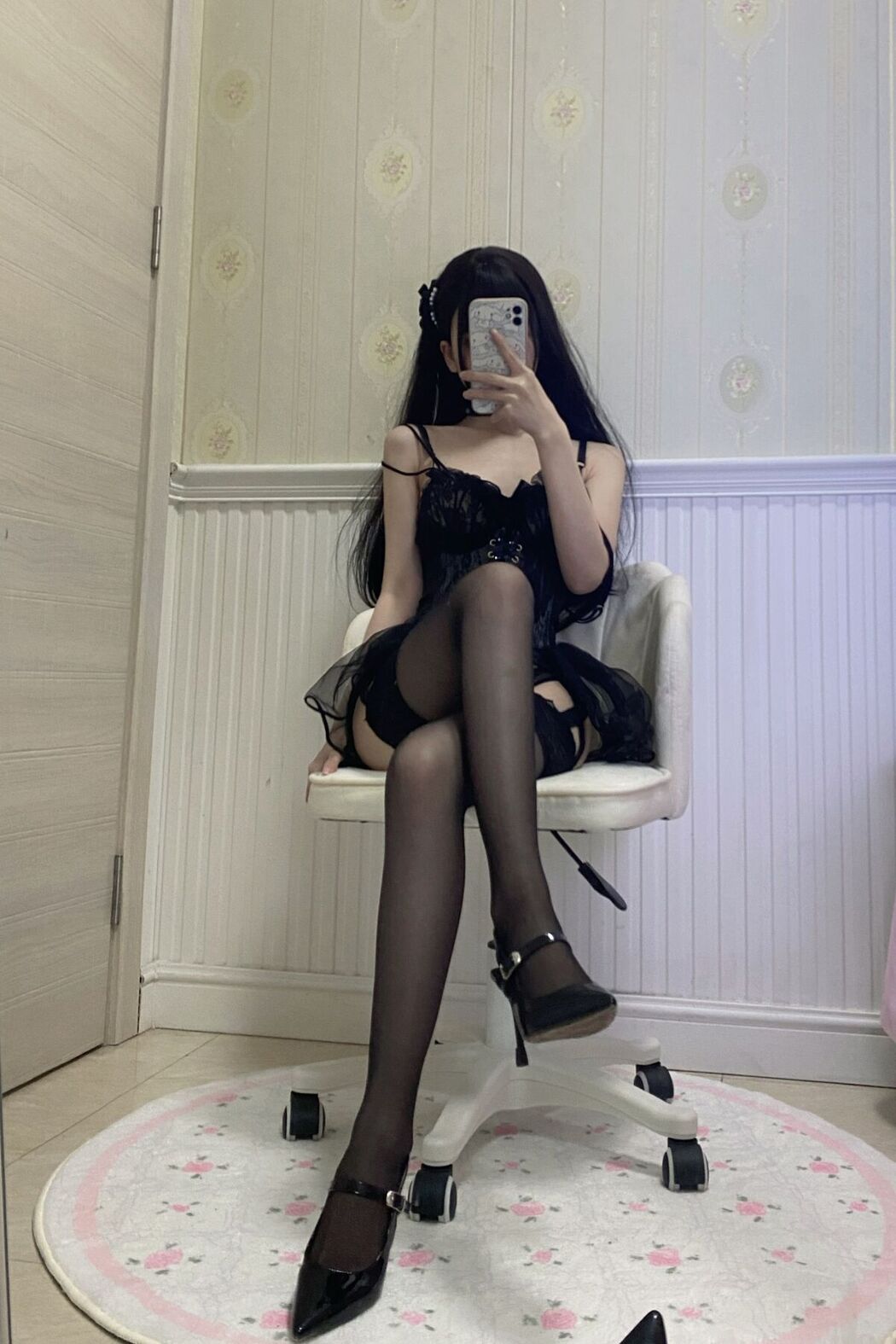 Coser@渡边爻爻子 &ndash; 黑色蕾丝