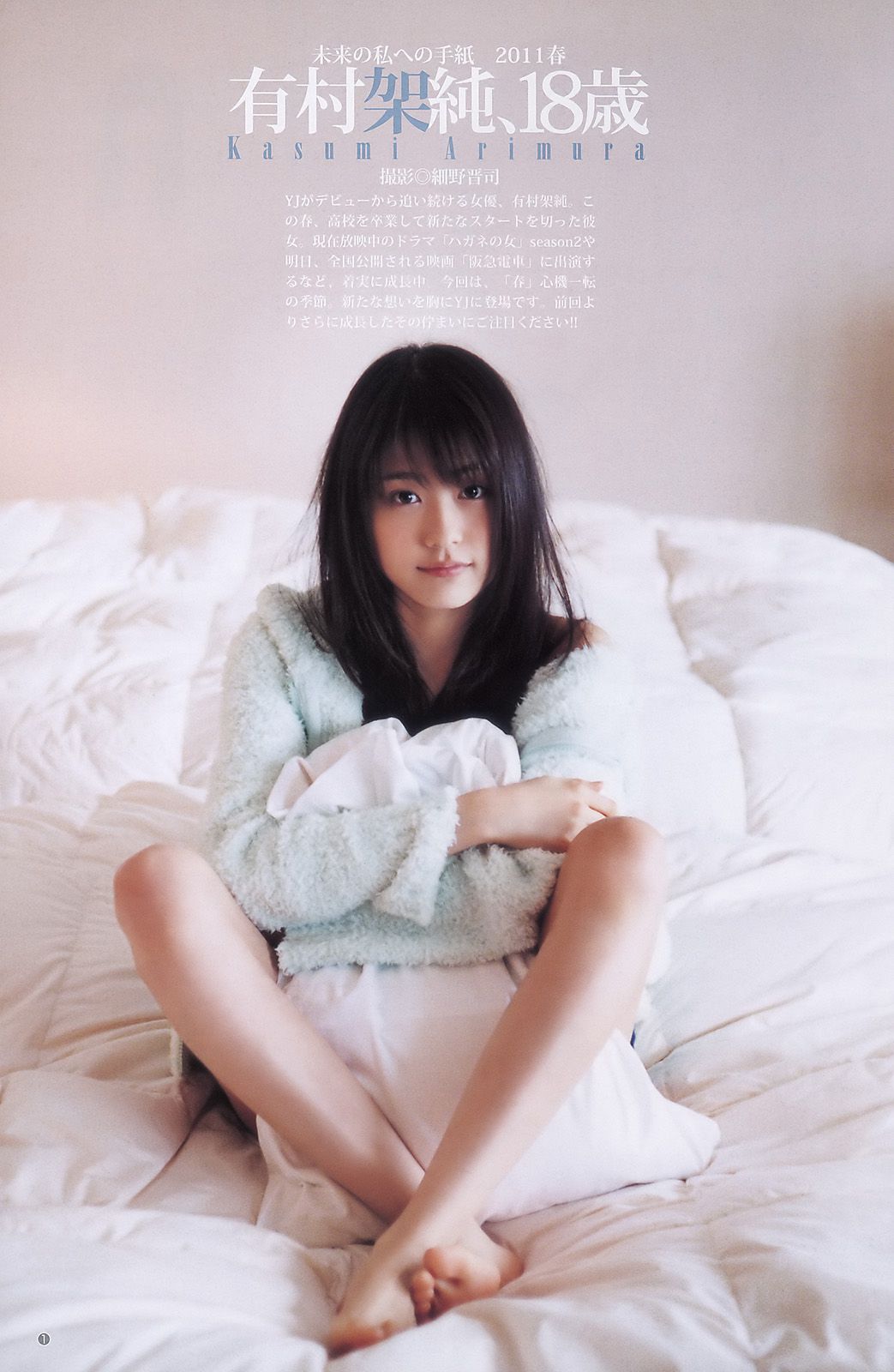 Mariko Shinoda Kasumi Arimura Rina Aizawa [Weekly Young Jump] 2011 No.22-23 Photo Magazine Cover Photo