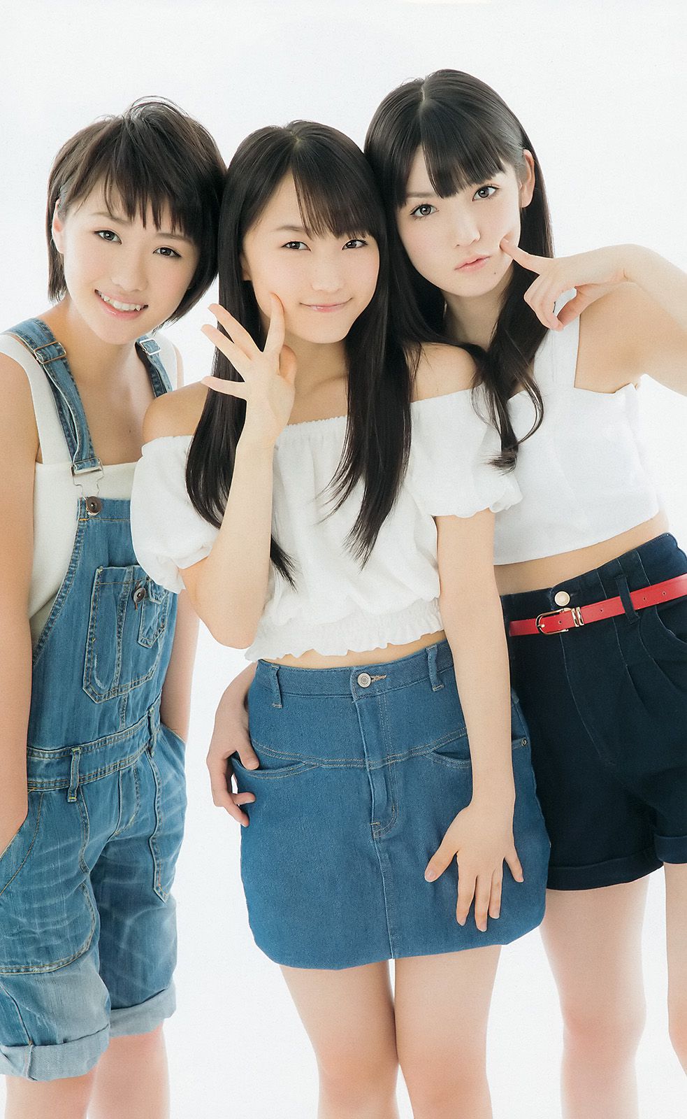 Riho Sayashi Haruka Kudo Sayumi Michishige (Morning Musume. '14) [Weekly Young Jump] 2014 No.47 Photograph