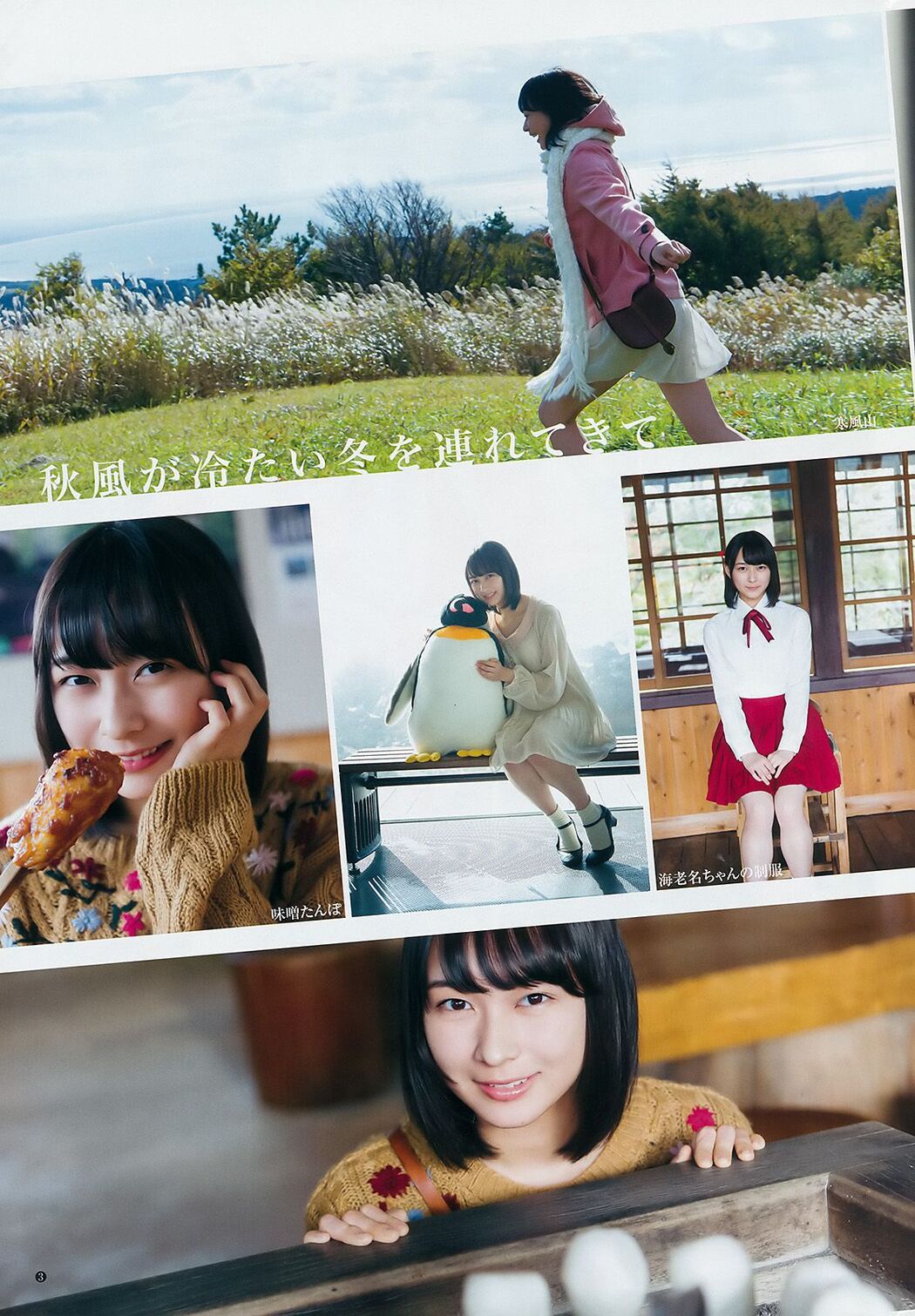 Ishikawa Rian Uchida Riyo Suzuki Ayane [Weekly Young Jump] 2016 No.51 Photo Magazine