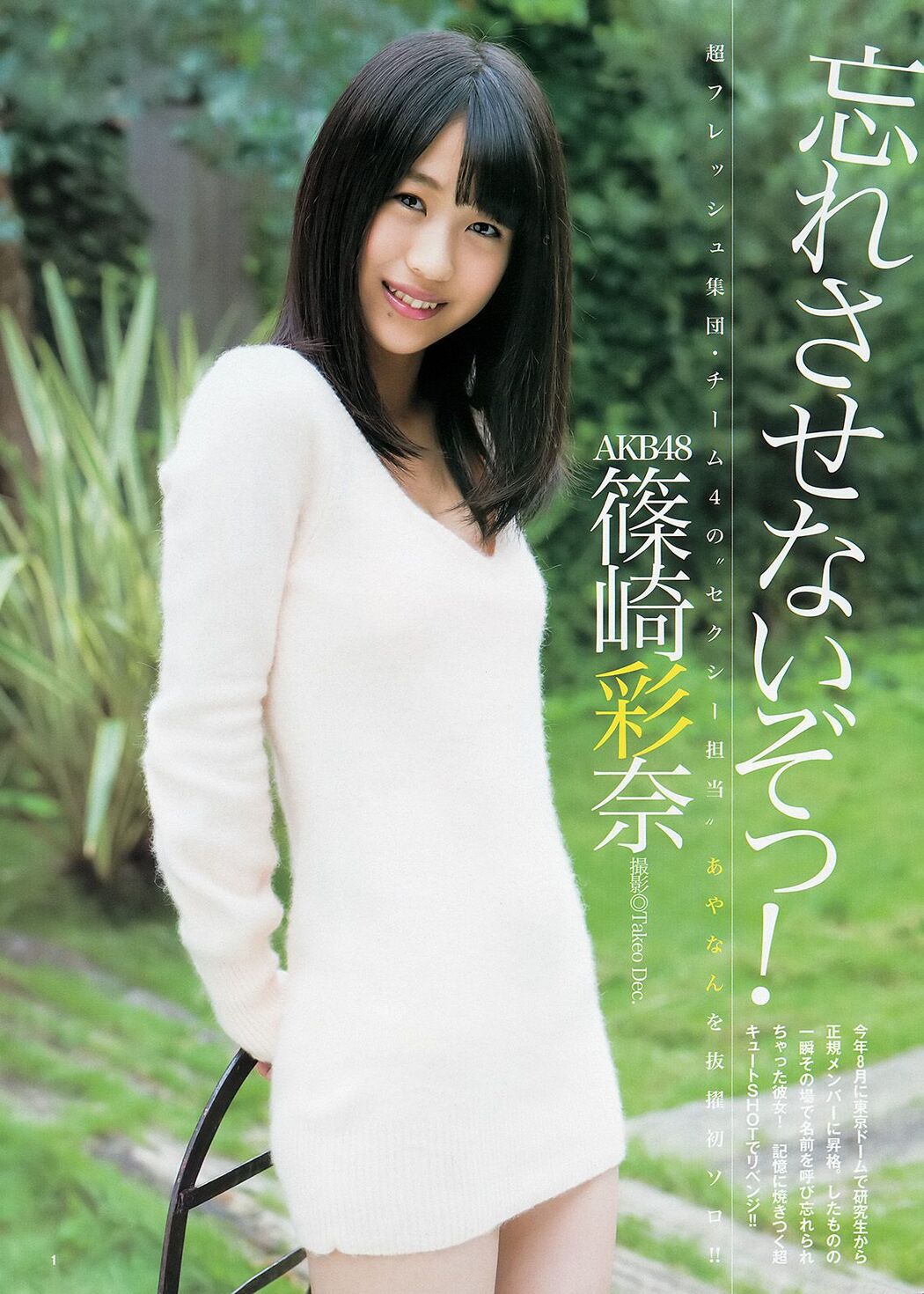 Kasumi Arimura Mizuki Hoshina Ayana Shinozaki [Weekly Young Jump] 2013 No.49 Photograph