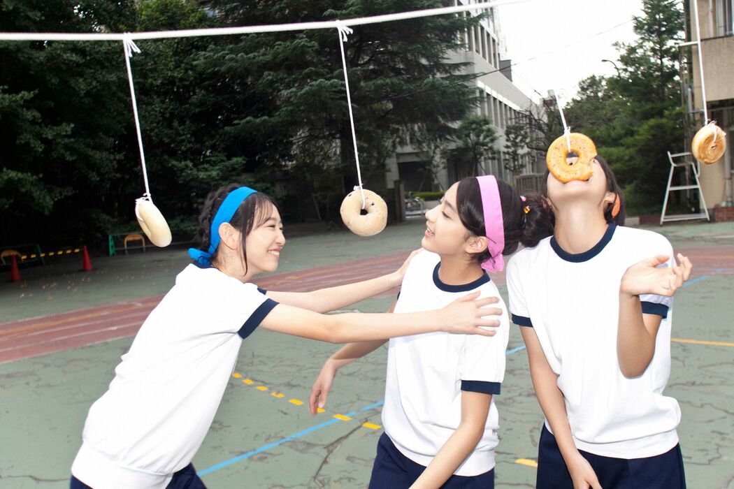 Good morning girl Chu! Chu! Chu! << Ao ☆ Momo ☆ Orange ☆ Athletic Meet >> [YS Web] Vol.529
