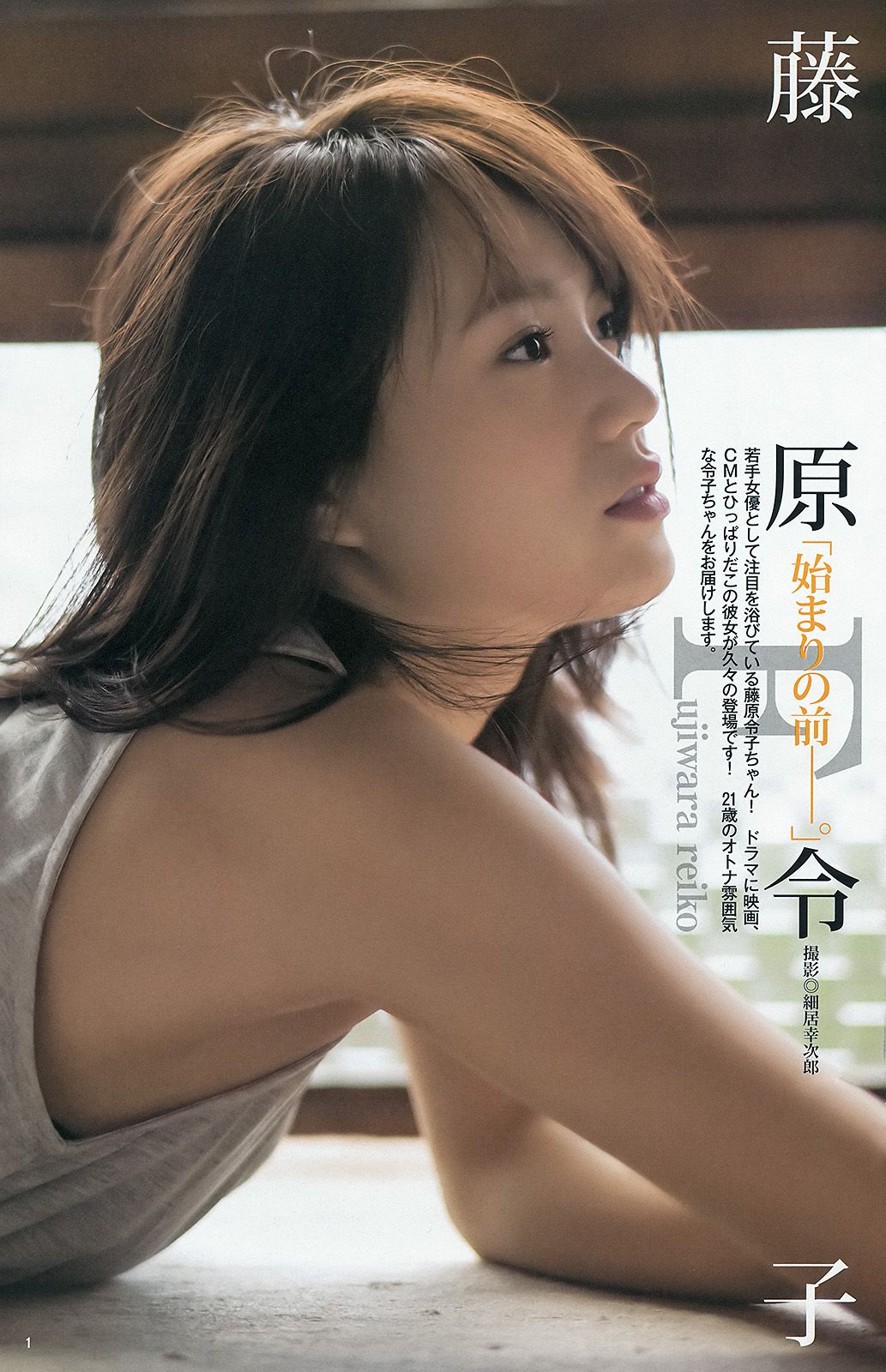 Rena Takeda and Reiko Fujiwara [Weekly Young Jump] 2015 No.41 Photo Magazine