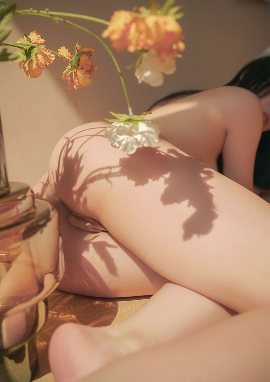 Coser@桃良阿宅 – 白毛衣