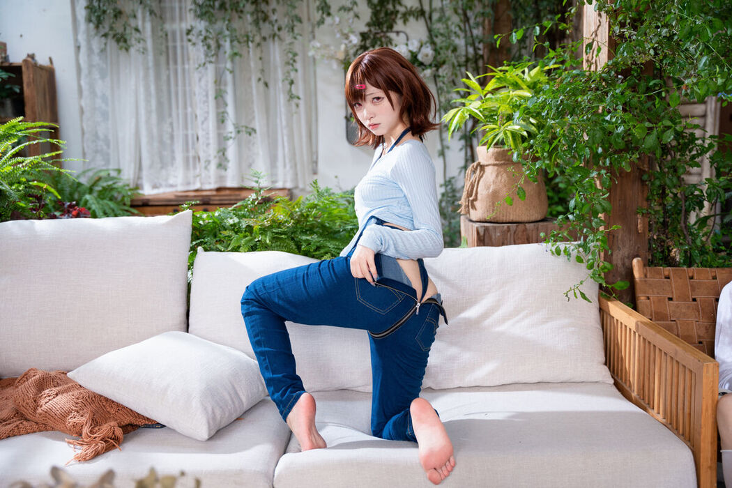 Coser@花铃 – 円香牛仔裤