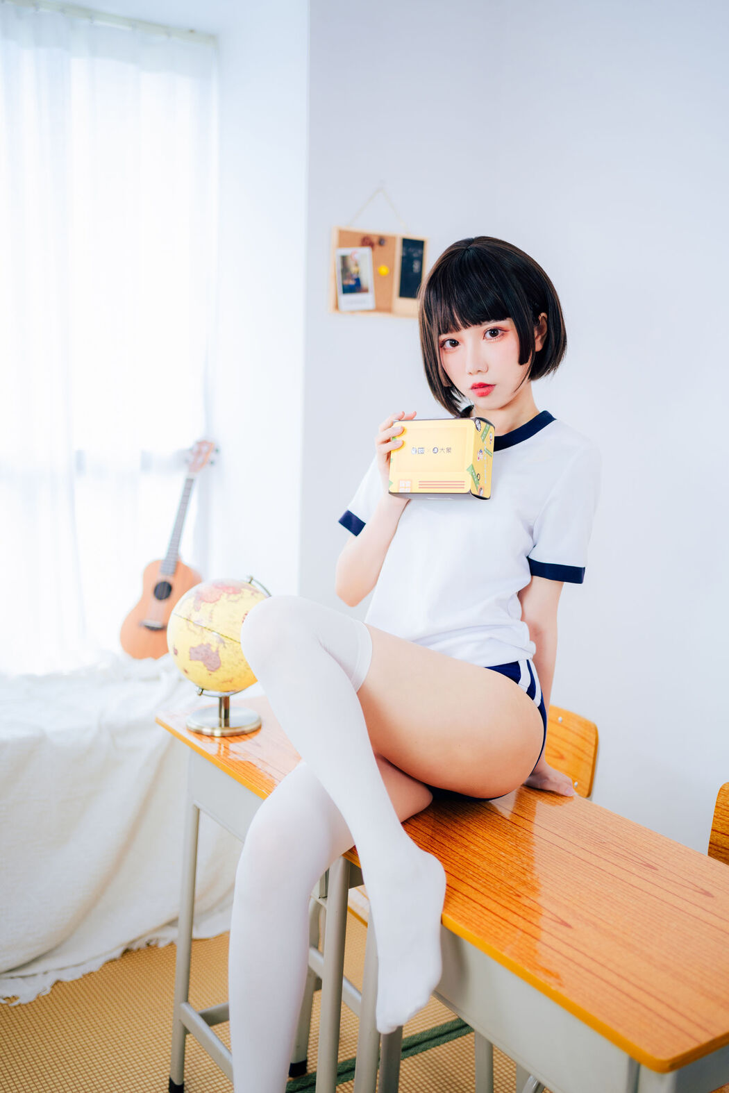 [Internet celebrity COSER photo] Anime blogger Guobaa sauce w - gym suit