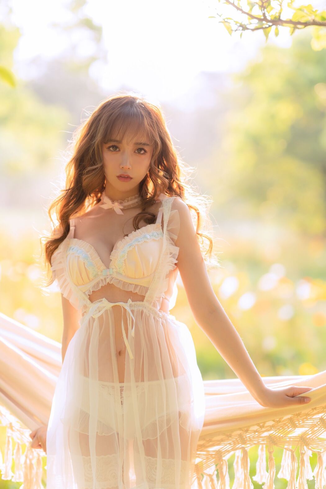 [Net Red COSER Photo] Douyu Rice Noodles sama Photo - Summer Limited Hammock