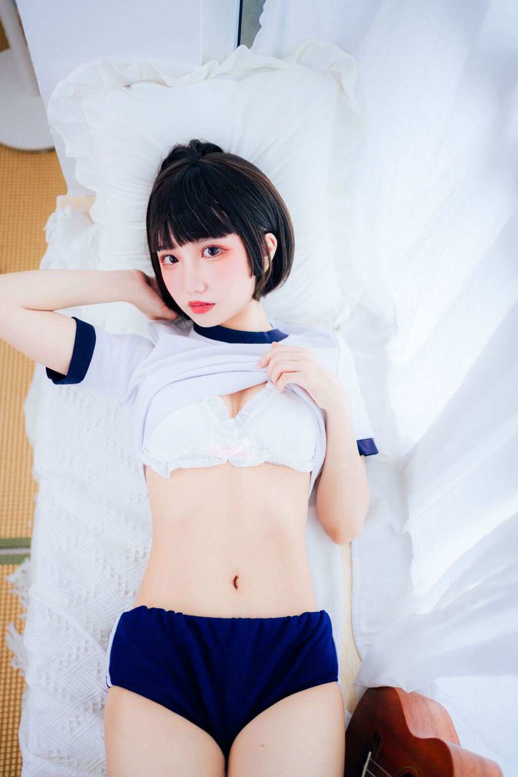 [Internet celebrity COSER photo] Anime blogger Guobaa sauce w - gym suit