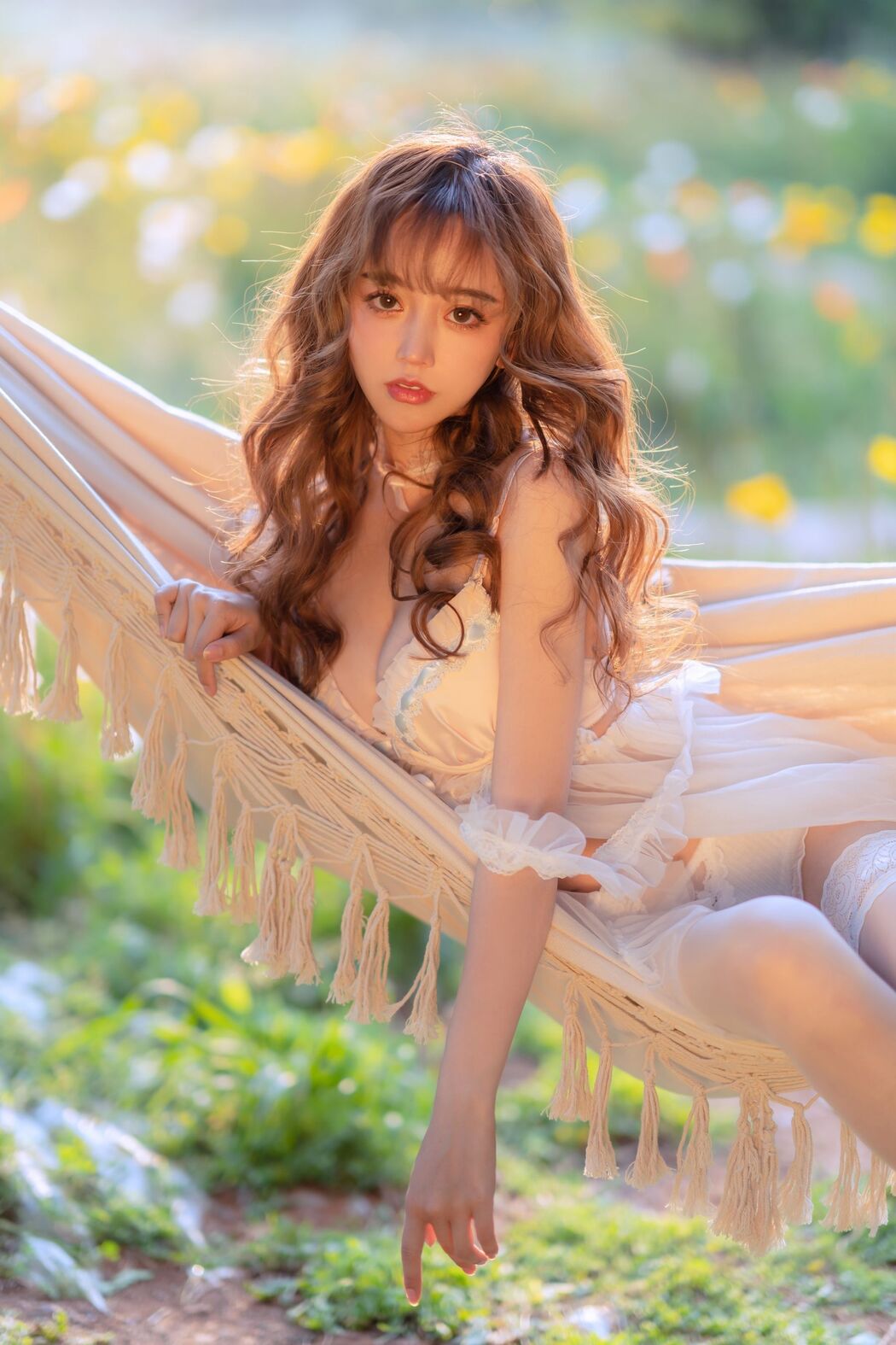 [Net Red COSER Photo] Douyu Rice Noodles sama Photo - Summer Limited Hammock