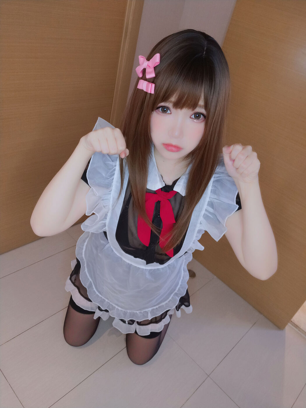 [Net Red COSER Photo] Anime blogger Xue Qing Astra - Bathroom Maid