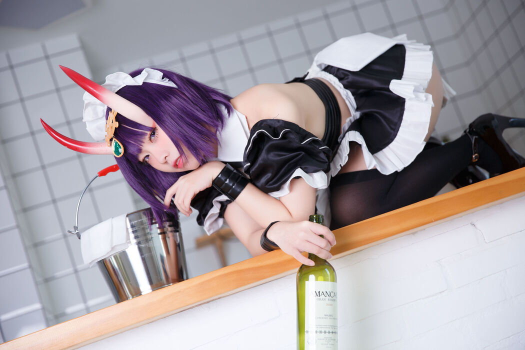 [Net Red COSER Photo] Anime blogger G44 will not be hurt - Drinking Maid