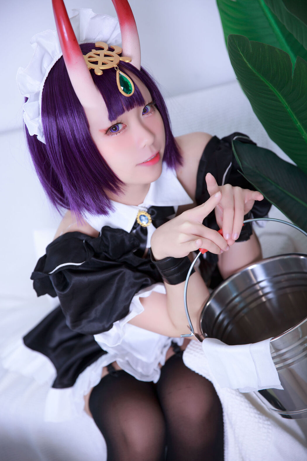 [Net Red COSER Photo] Anime blogger G44 will not be hurt - Drinking Maid