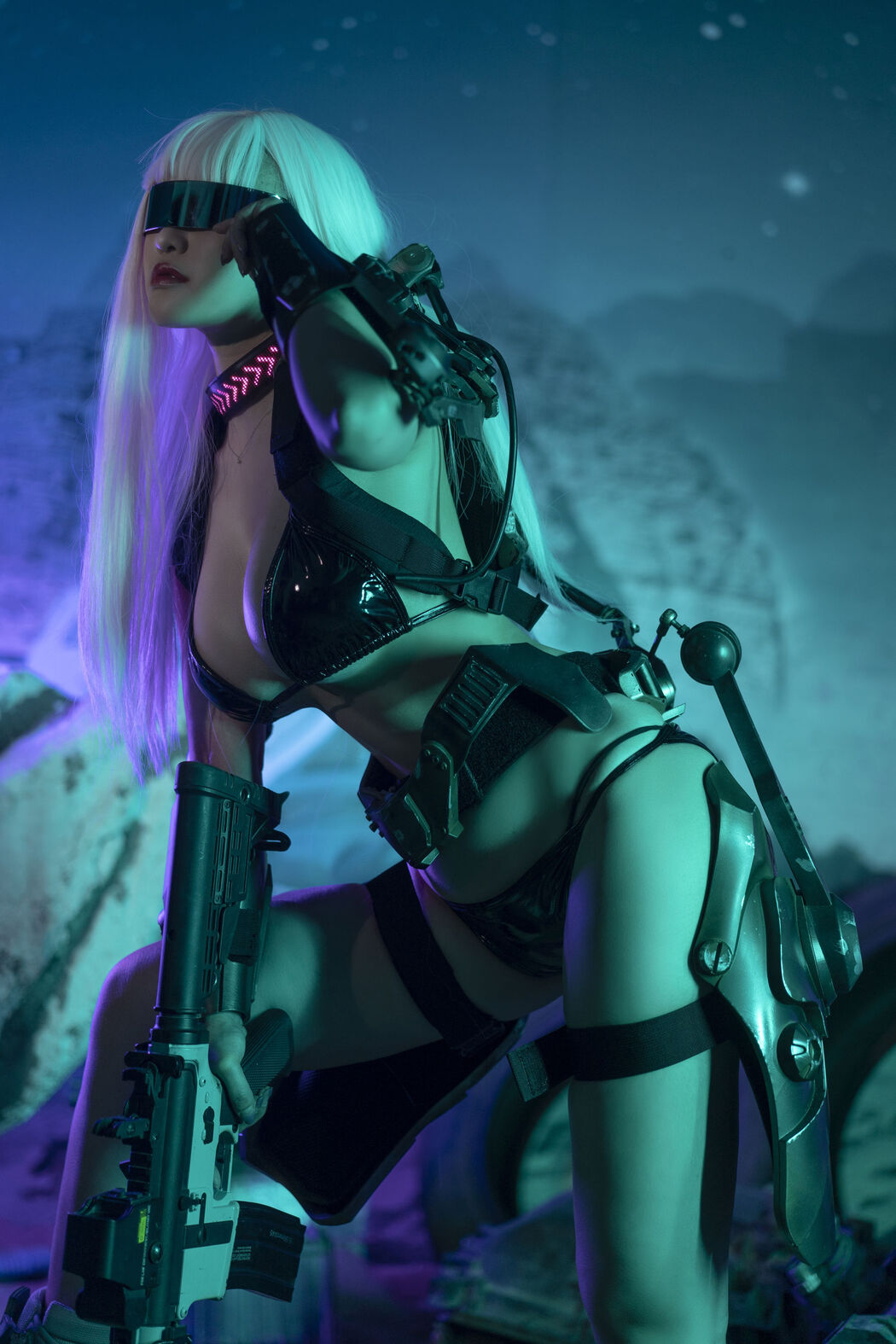 [Net Red COSER Photo] Anime blogger takes off his tail Mizuki - Cyberpunk 2021