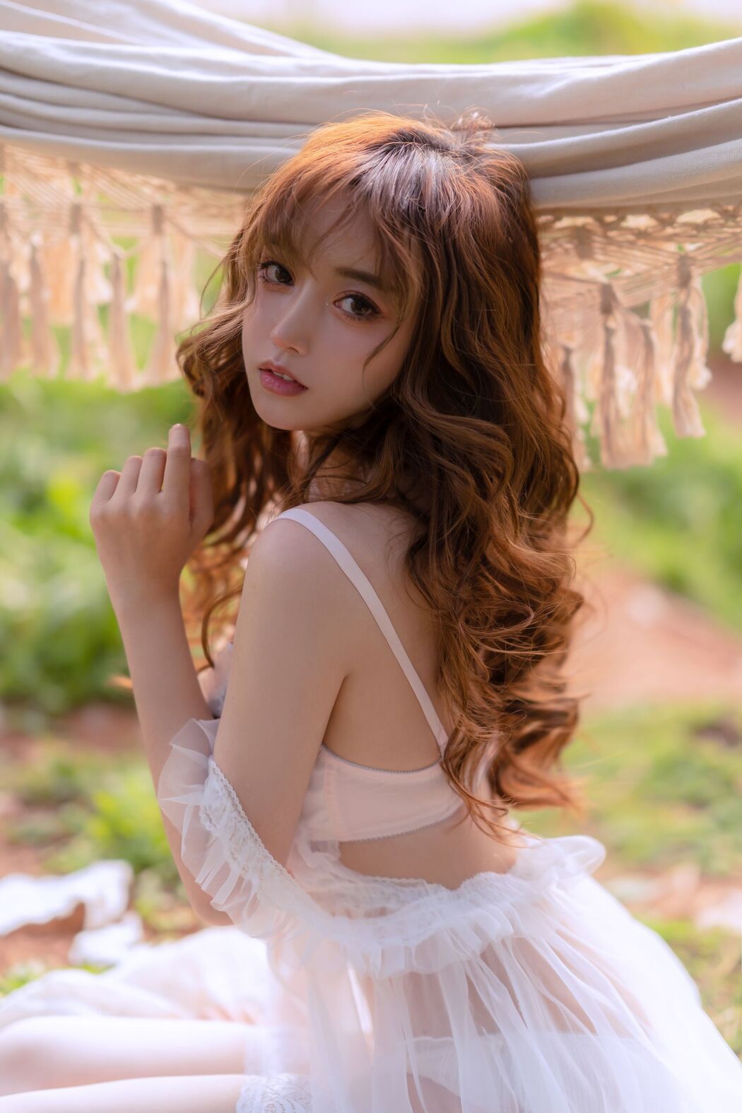 [Net Red COSER Photo] Douyu Rice Noodles sama Photo - Summer Limited Hammock