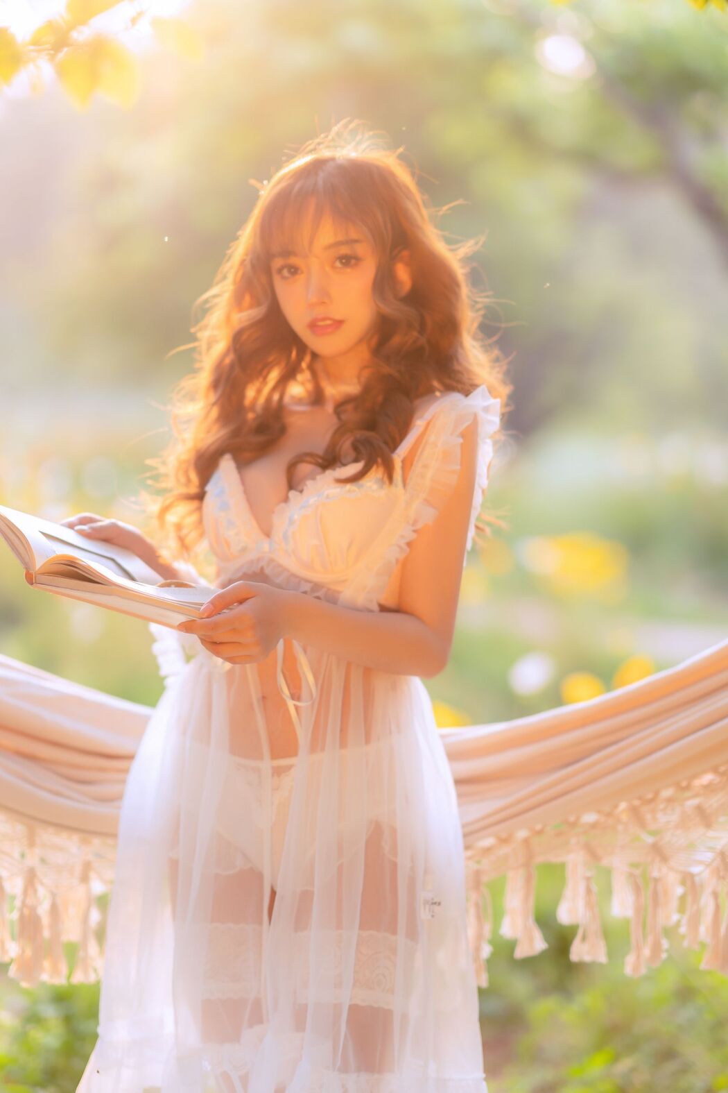 [Net Red COSER Photo] Douyu Rice Noodles sama Photo - Summer Limited Hammock