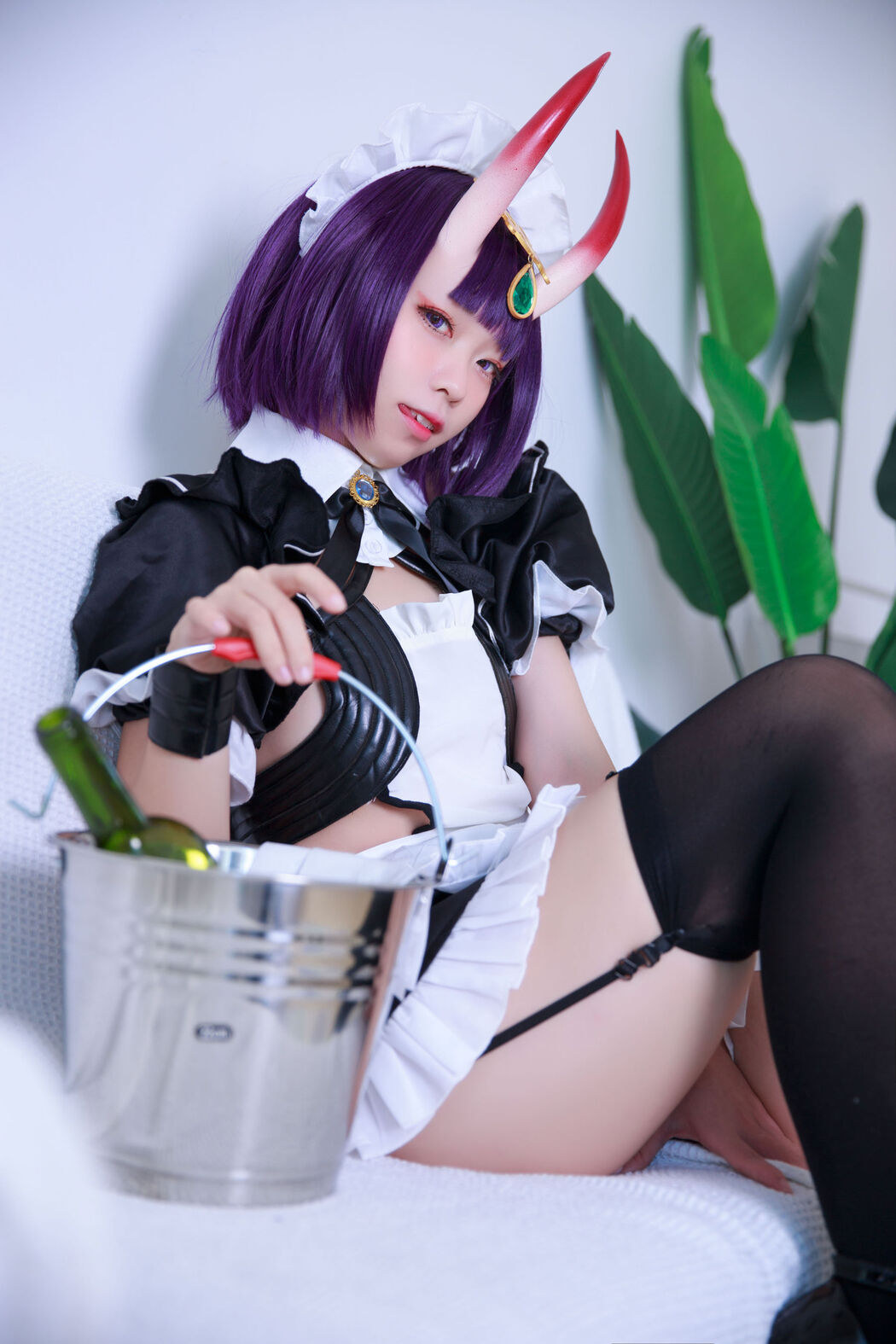 [Net Red COSER Photo] Anime blogger G44 will not be hurt - Drinking Maid
