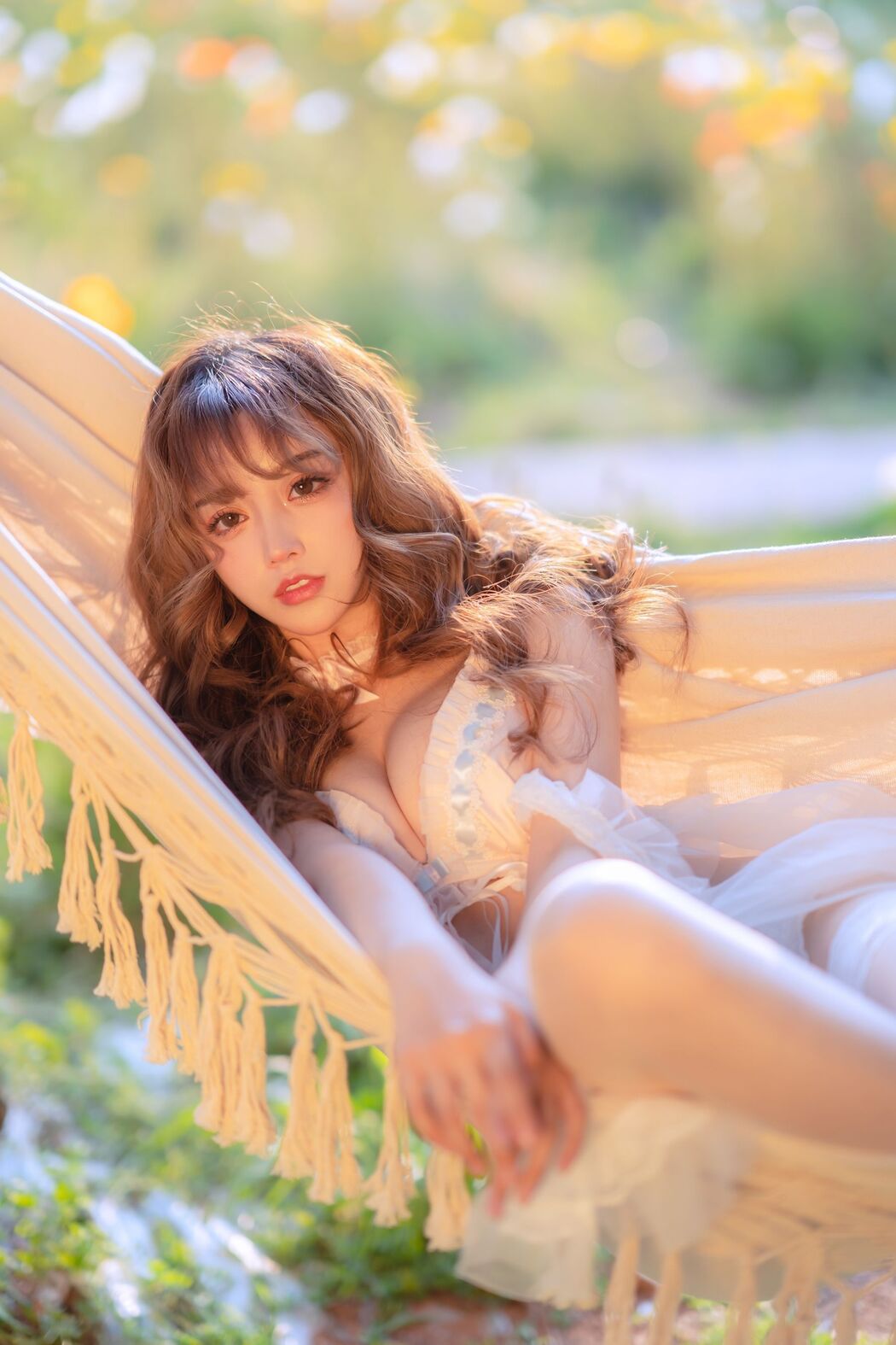 [Net Red COSER Photo] Douyu Rice Noodles sama Photo - Summer Limited Hammock